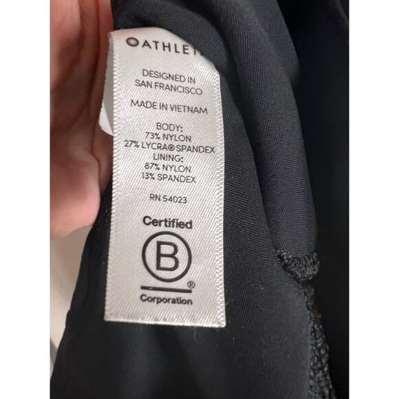 Athleta Stellar Black Zip Pocket Legging Pants Size Small - Picture 10 of 10